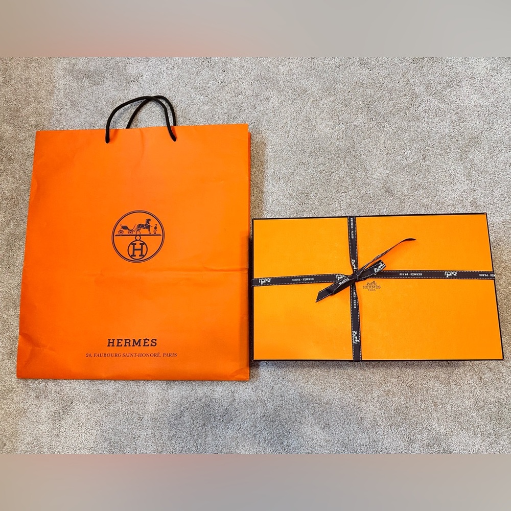 Hermes gift box.